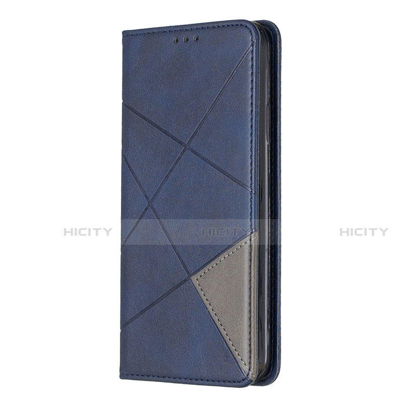 Custodia Portafoglio In Pelle Cover con Supporto L01 per Sony Xperia L4 Blu