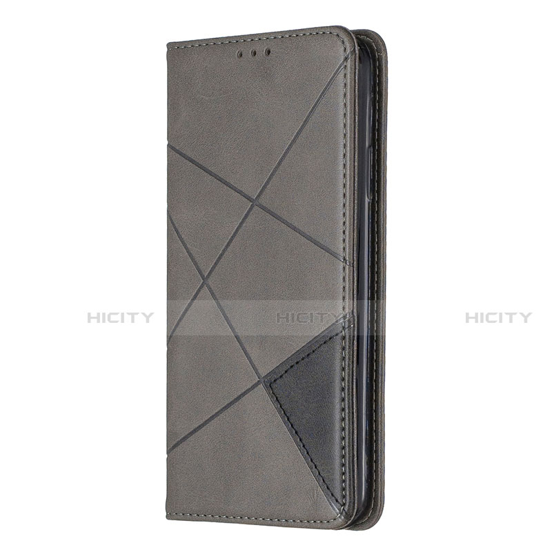 Custodia Portafoglio In Pelle Cover con Supporto L01 per Sony Xperia L4 Grigio