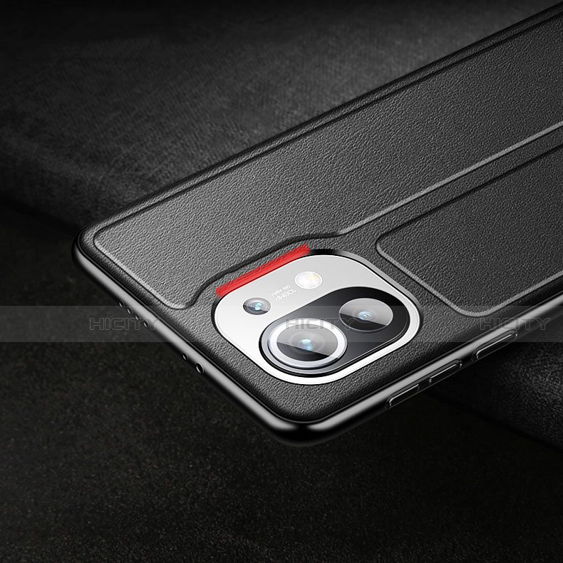 Custodia Portafoglio In Pelle Cover con Supporto L01 per Xiaomi Mi 11 5G