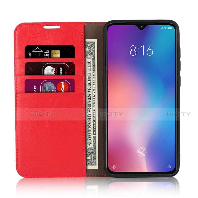 Custodia Portafoglio In Pelle Cover con Supporto L01 per Xiaomi Mi 9