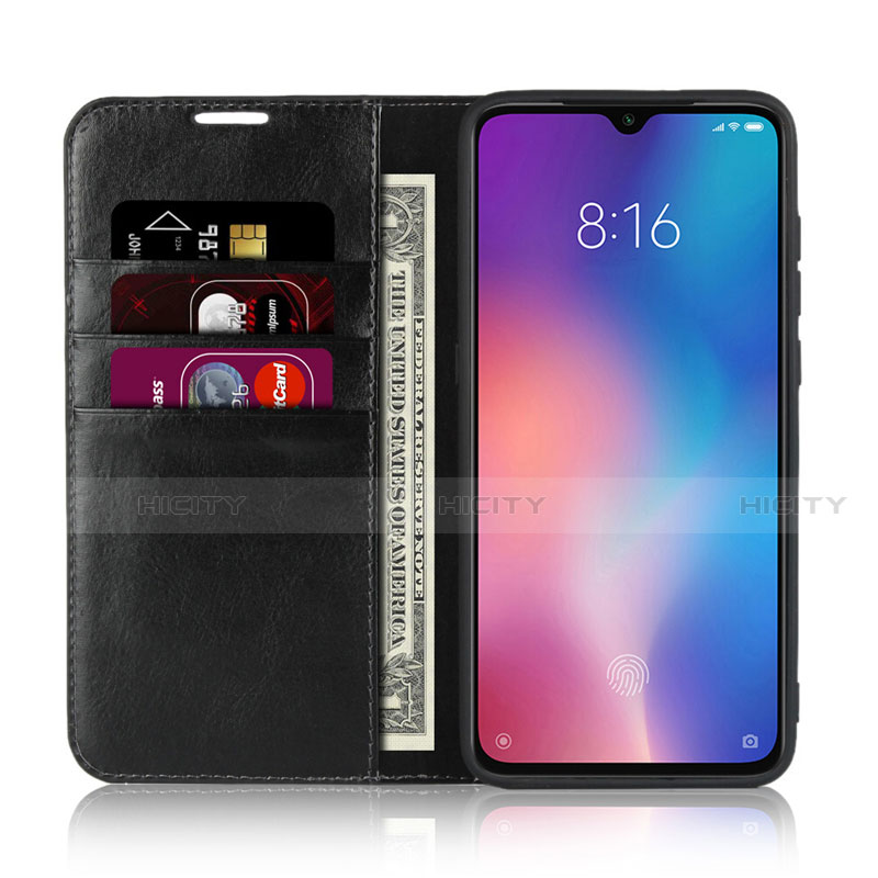 Custodia Portafoglio In Pelle Cover con Supporto L01 per Xiaomi Mi 9 Lite