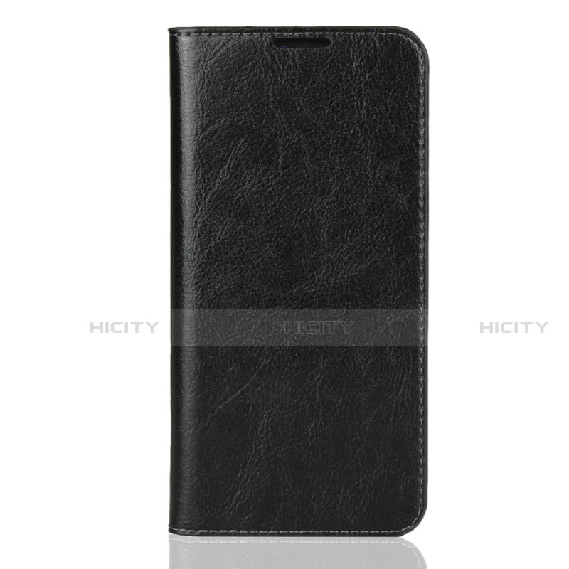 Custodia Portafoglio In Pelle Cover con Supporto L01 per Xiaomi Mi 9 Lite Nero