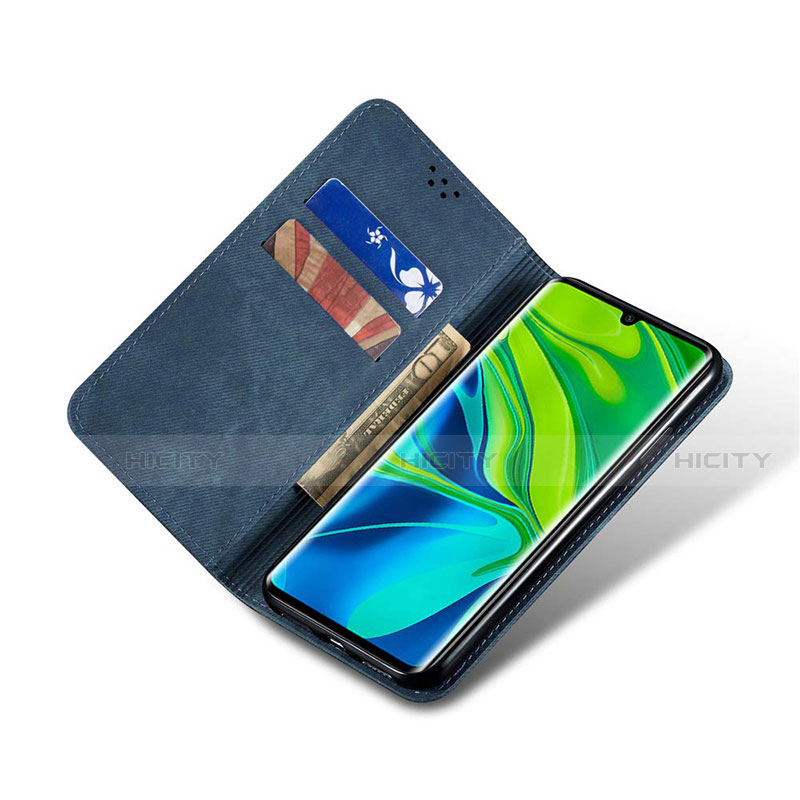 Custodia Portafoglio In Pelle Cover con Supporto L01 per Xiaomi Mi Note 10 Pro