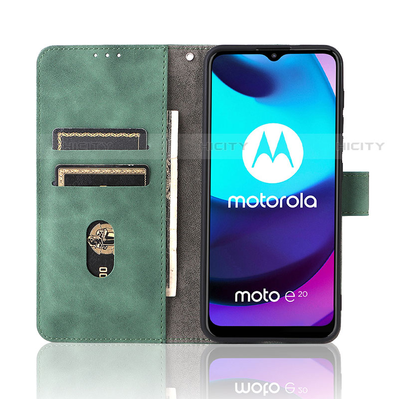 Custodia Portafoglio In Pelle Cover con Supporto L01Z per Motorola Moto E40