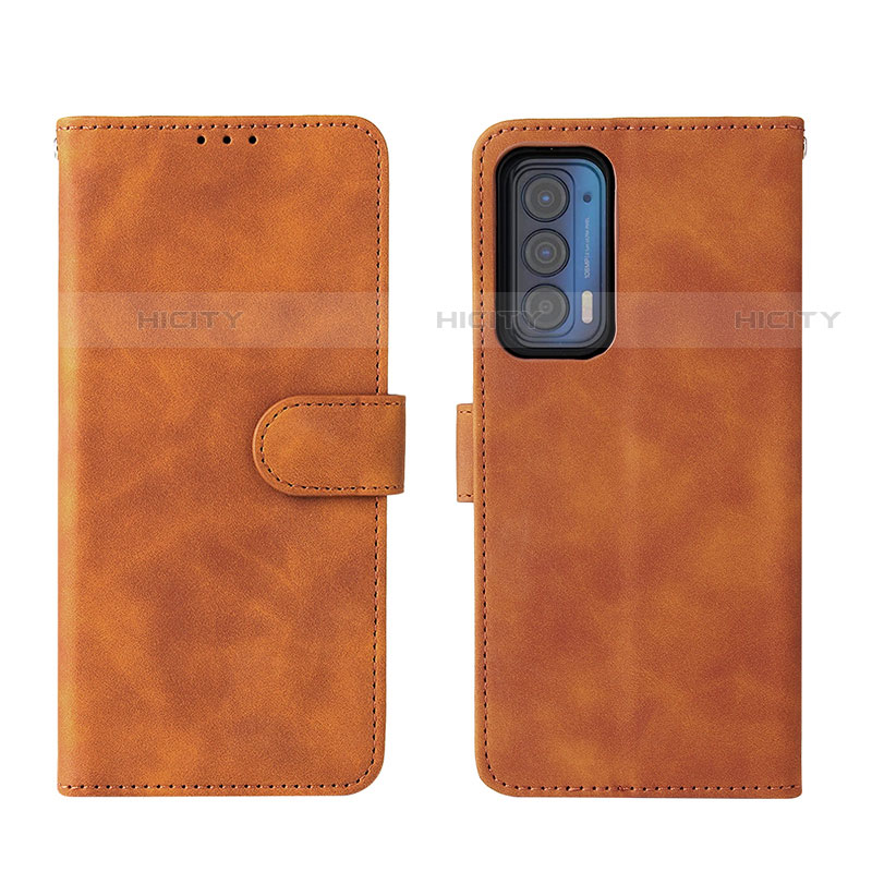 Custodia Portafoglio In Pelle Cover con Supporto L01Z per Motorola Moto Edge (2021) 5G