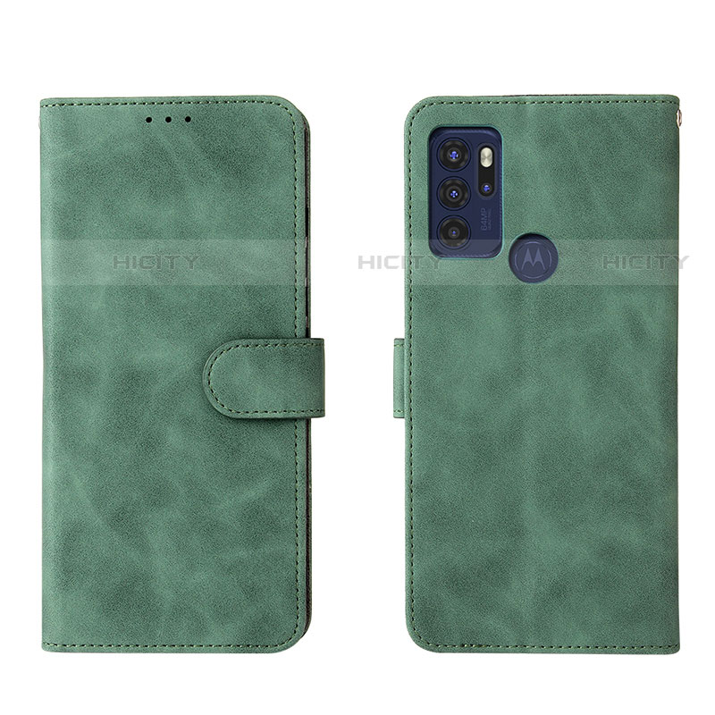 Custodia Portafoglio In Pelle Cover con Supporto L01Z per Motorola Moto G60s