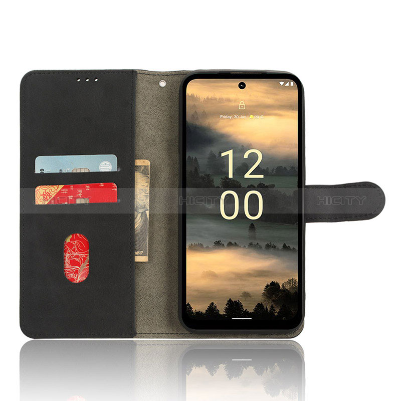 Custodia Portafoglio In Pelle Cover con Supporto L01Z per Nokia XR21