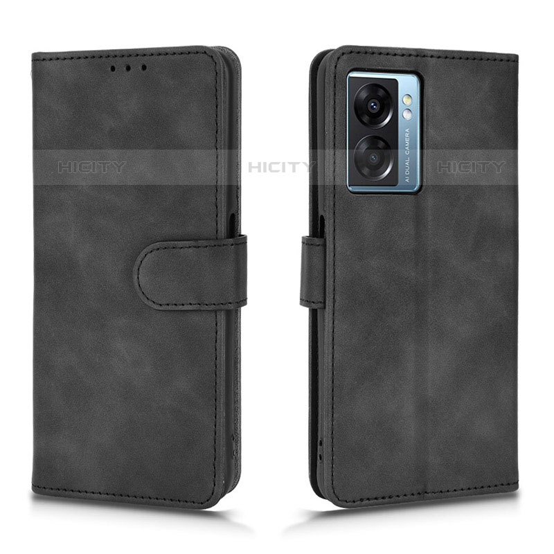 Custodia Portafoglio In Pelle Cover con Supporto L01Z per OnePlus Nord N300 5G Nero