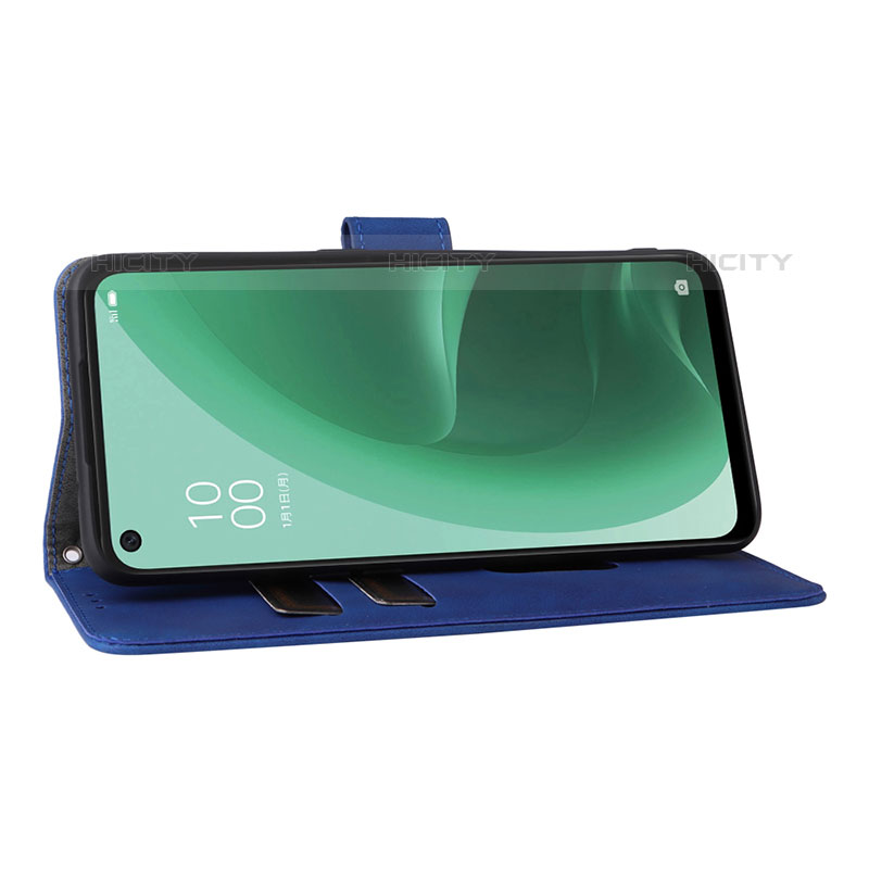 Custodia Portafoglio In Pelle Cover con Supporto L01Z per Oppo A55S 5G