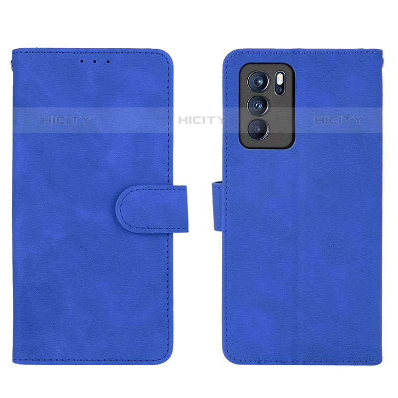 Custodia Portafoglio In Pelle Cover con Supporto L01Z per Oppo Reno6 Pro 5G India