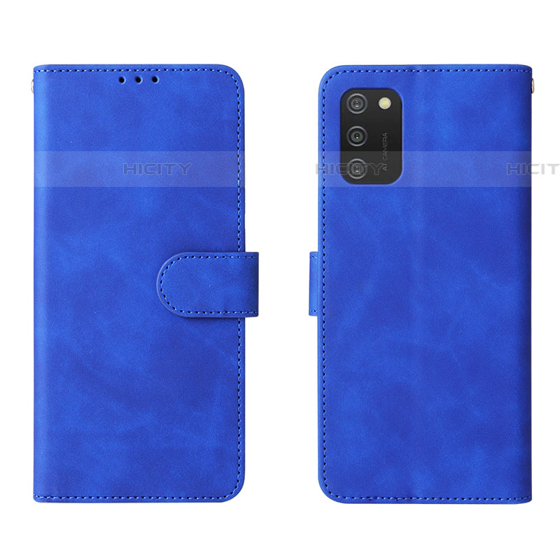 Custodia Portafoglio In Pelle Cover con Supporto L01Z per Samsung Galaxy A03s