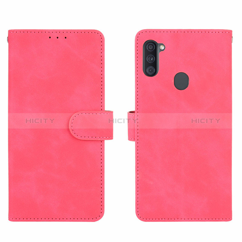 Custodia Portafoglio In Pelle Cover con Supporto L01Z per Samsung Galaxy A11