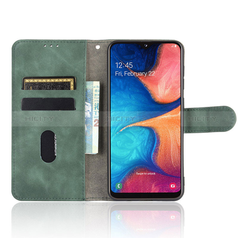 Custodia Portafoglio In Pelle Cover con Supporto L01Z per Samsung Galaxy A20