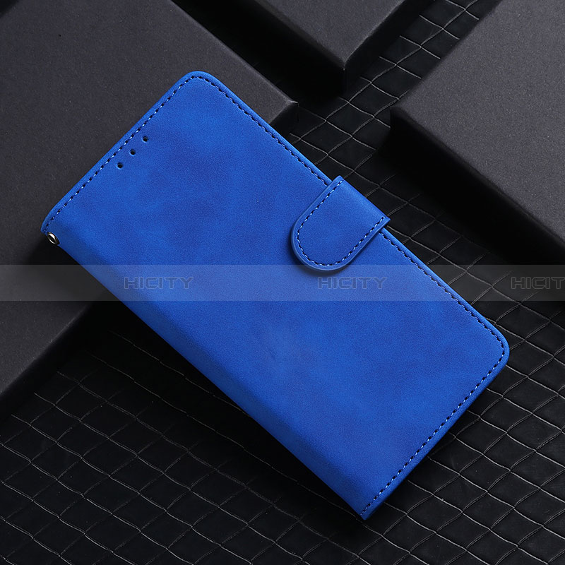 Custodia Portafoglio In Pelle Cover con Supporto L01Z per Samsung Galaxy A20 SC-02M SCV46 Blu