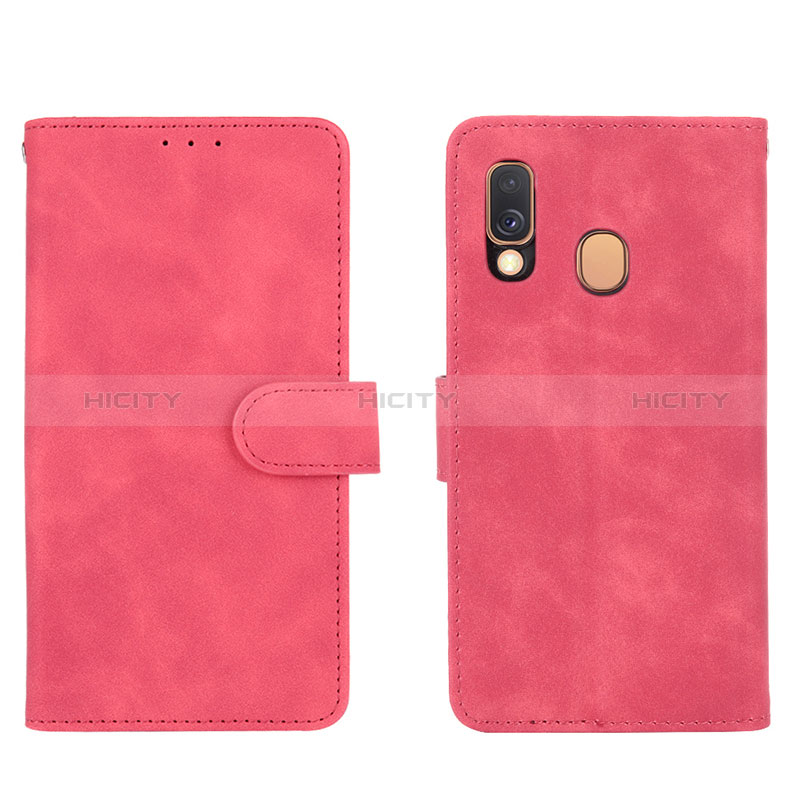 Custodia Portafoglio In Pelle Cover con Supporto L01Z per Samsung Galaxy A40