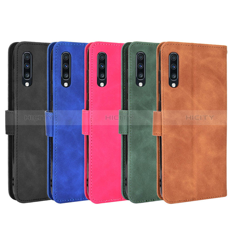 Custodia Portafoglio In Pelle Cover con Supporto L01Z per Samsung Galaxy A70