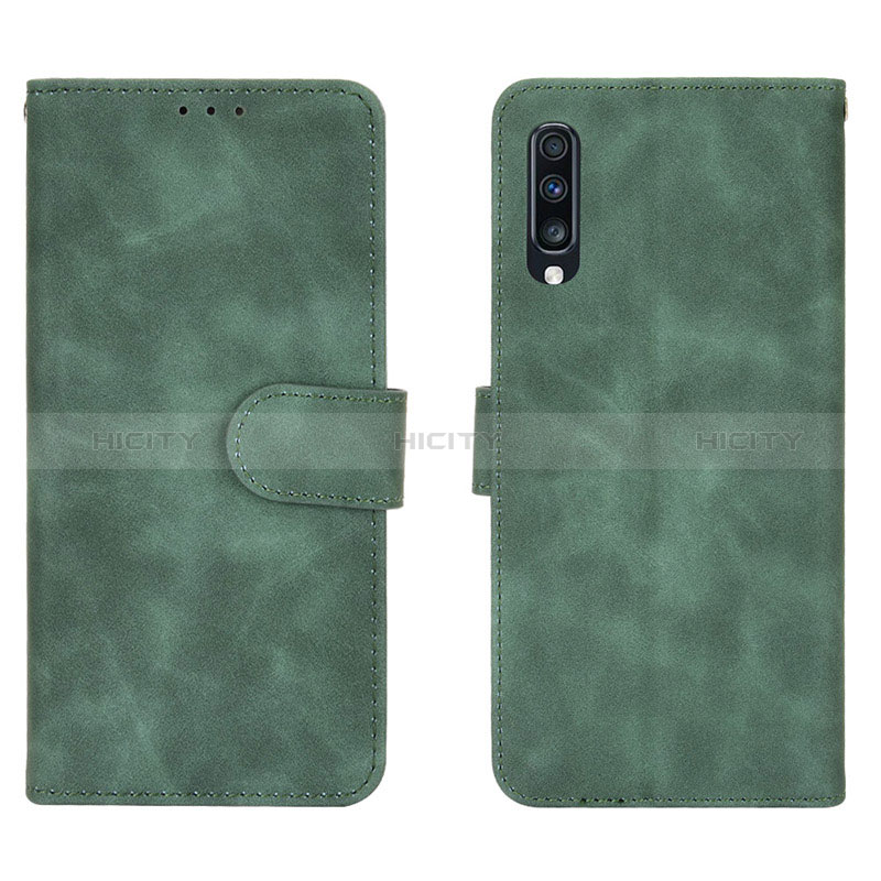 Custodia Portafoglio In Pelle Cover con Supporto L01Z per Samsung Galaxy A70