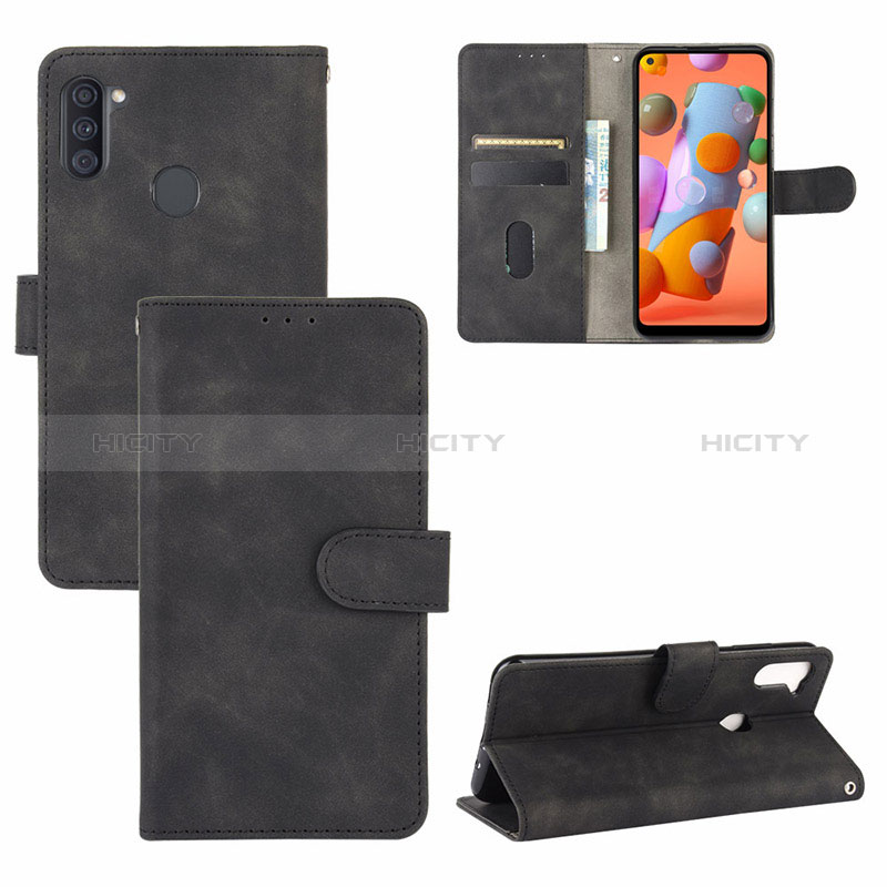 Custodia Portafoglio In Pelle Cover con Supporto L01Z per Samsung Galaxy M11