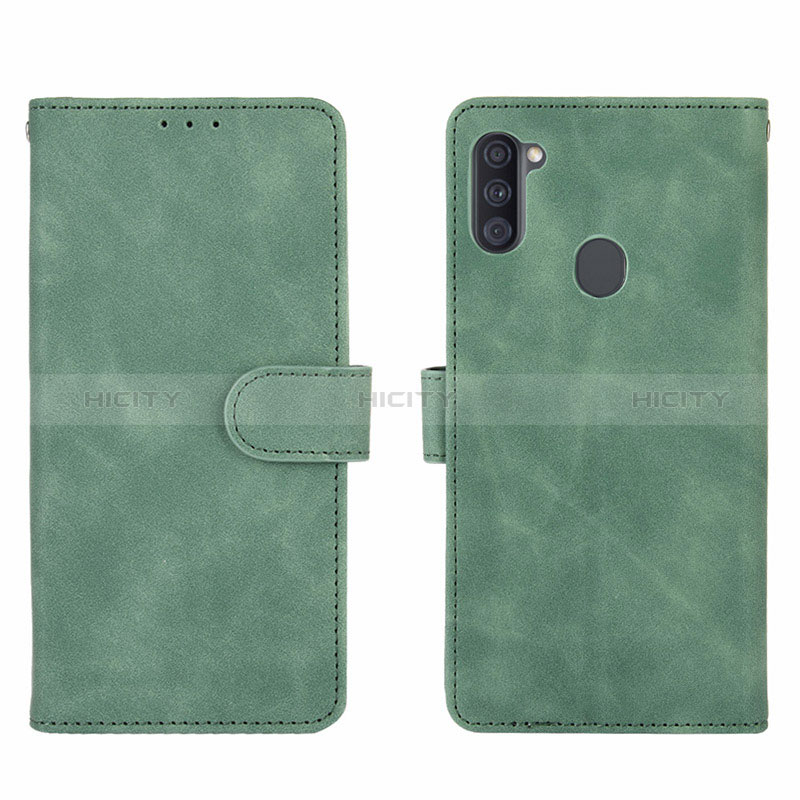 Custodia Portafoglio In Pelle Cover con Supporto L01Z per Samsung Galaxy M11