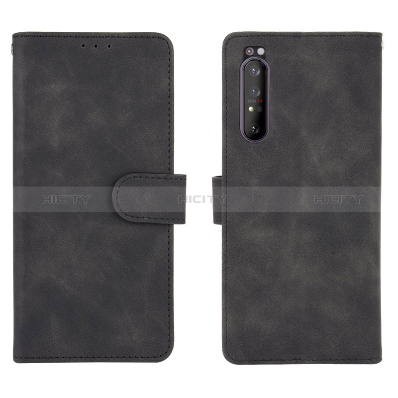 Custodia Portafoglio In Pelle Cover con Supporto L01Z per Sony Xperia 1 II