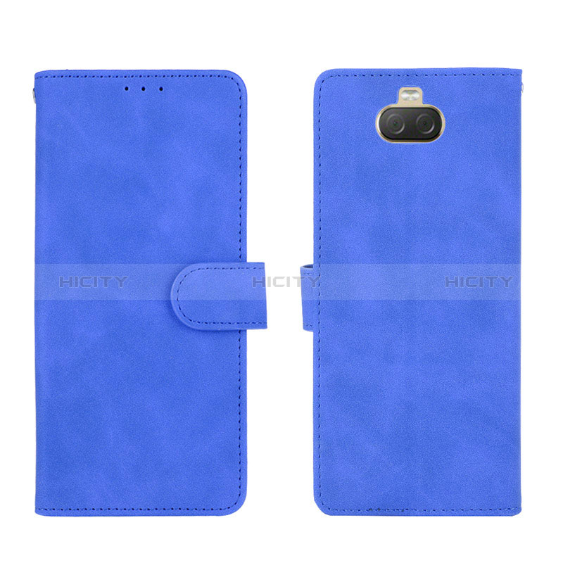 Custodia Portafoglio In Pelle Cover con Supporto L01Z per Sony Xperia 10