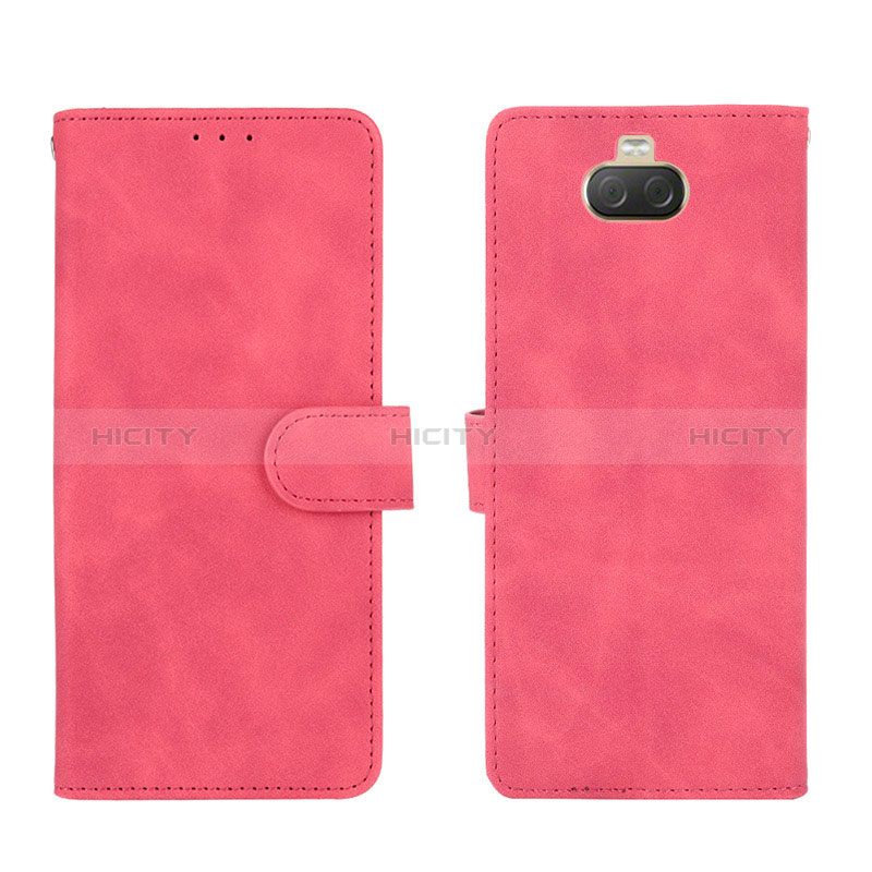 Custodia Portafoglio In Pelle Cover con Supporto L01Z per Sony Xperia 10 Plus