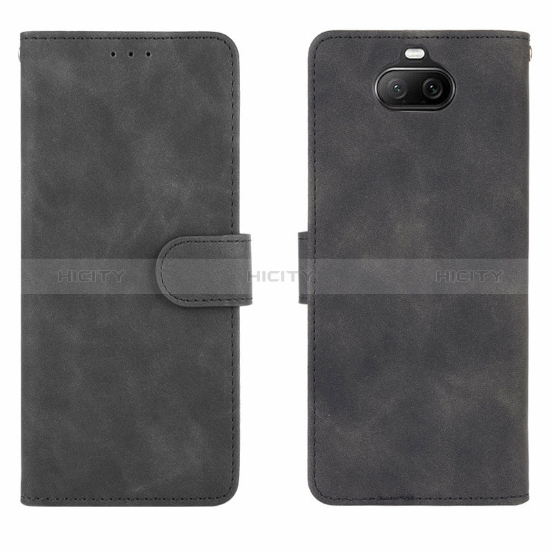 Custodia Portafoglio In Pelle Cover con Supporto L01Z per Sony Xperia 8 Lite