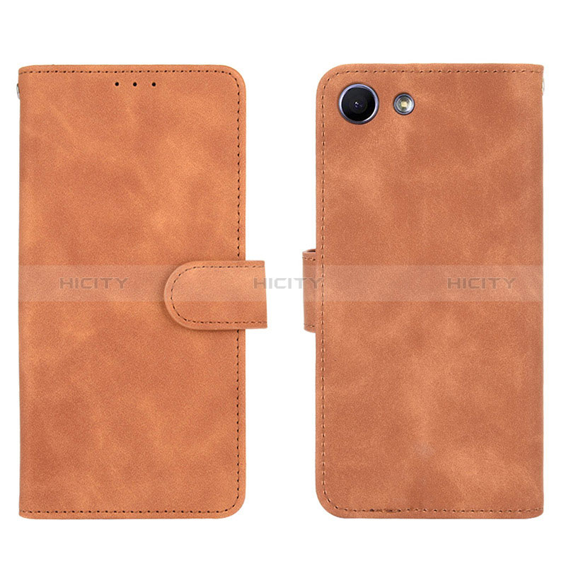 Custodia Portafoglio In Pelle Cover con Supporto L01Z per Sony Xperia Ace