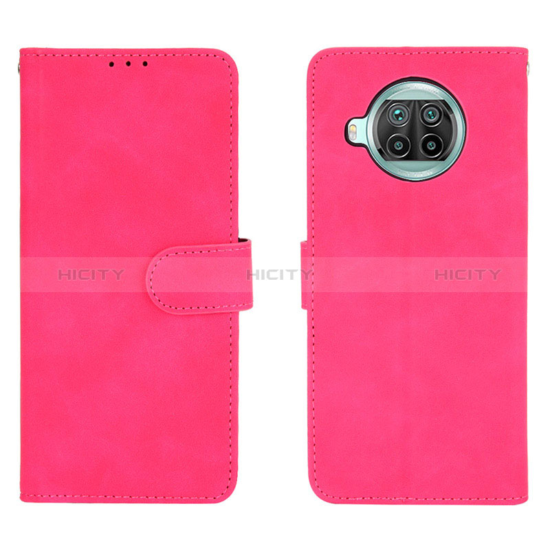 Custodia Portafoglio In Pelle Cover con Supporto L01Z per Xiaomi Mi 10T Lite 5G Rosa Caldo