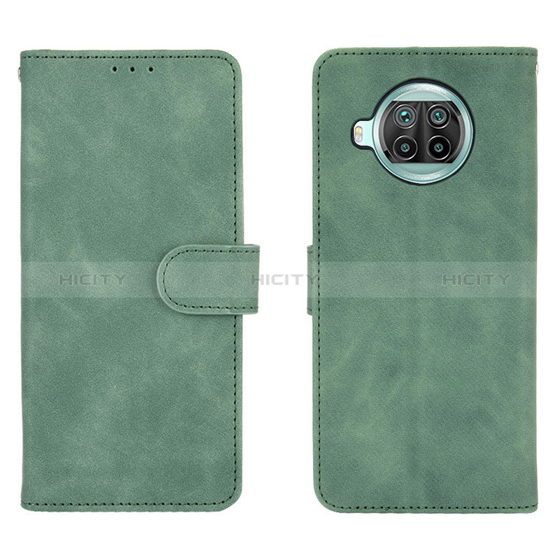 Custodia Portafoglio In Pelle Cover con Supporto L01Z per Xiaomi Mi 10T Lite 5G Verde