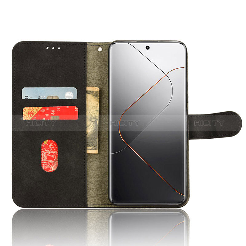 Custodia Portafoglio In Pelle Cover con Supporto L01Z per Xiaomi Mi 14 5G