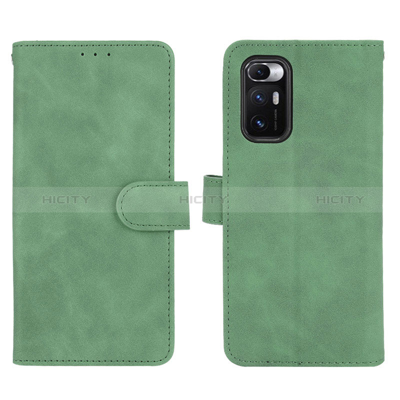 Custodia Portafoglio In Pelle Cover con Supporto L01Z per Xiaomi Mix Fold 5G Verde