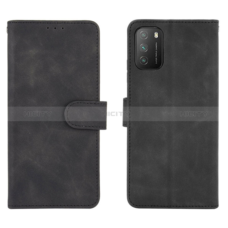 Custodia Portafoglio In Pelle Cover con Supporto L01Z per Xiaomi Poco M3