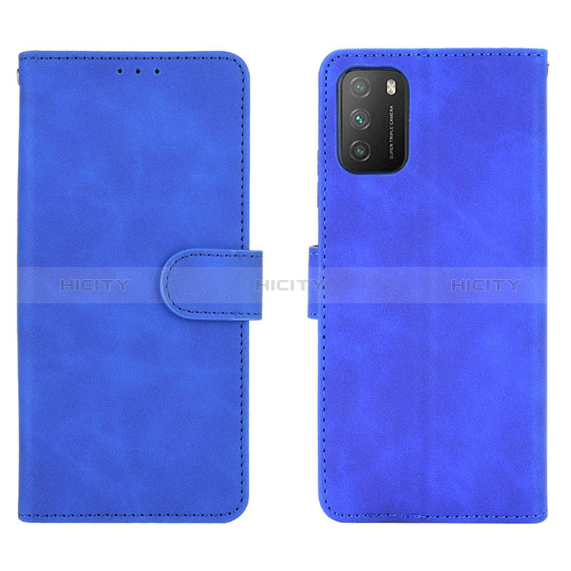 Custodia Portafoglio In Pelle Cover con Supporto L01Z per Xiaomi Poco M3