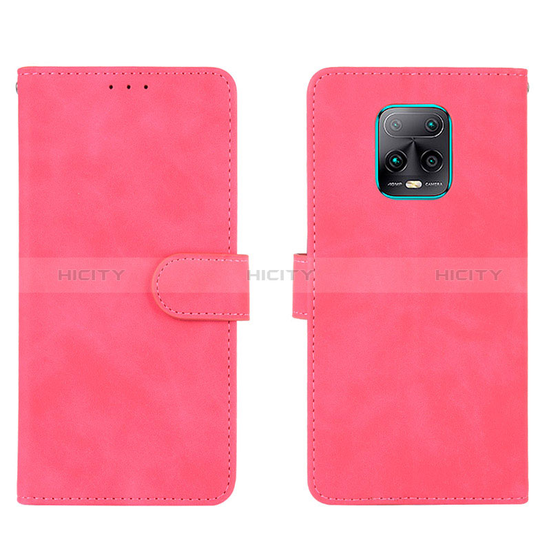 Custodia Portafoglio In Pelle Cover con Supporto L01Z per Xiaomi Redmi 10X 5G Rosa Caldo