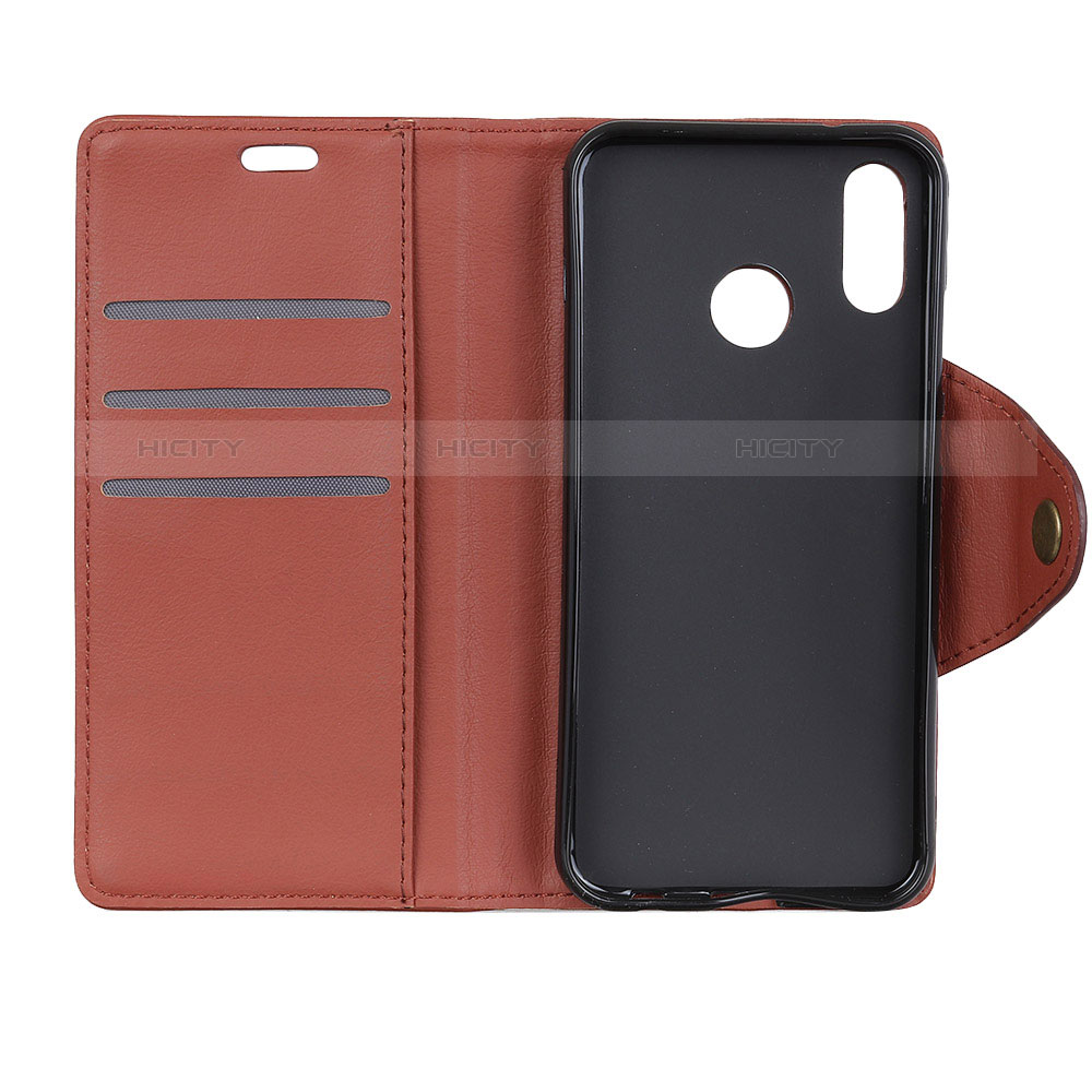 Custodia Portafoglio In Pelle Cover con Supporto L02 per Alcatel 5V