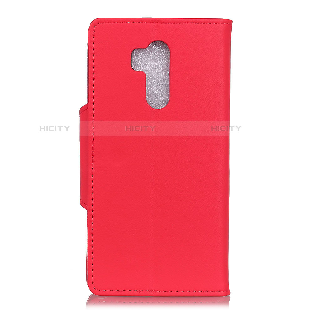 Custodia Portafoglio In Pelle Cover con Supporto L02 per Alcatel 7