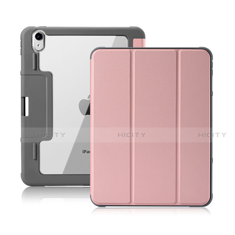 Custodia Portafoglio In Pelle Cover con Supporto L02 per Apple iPad Air 10.9 (2020)