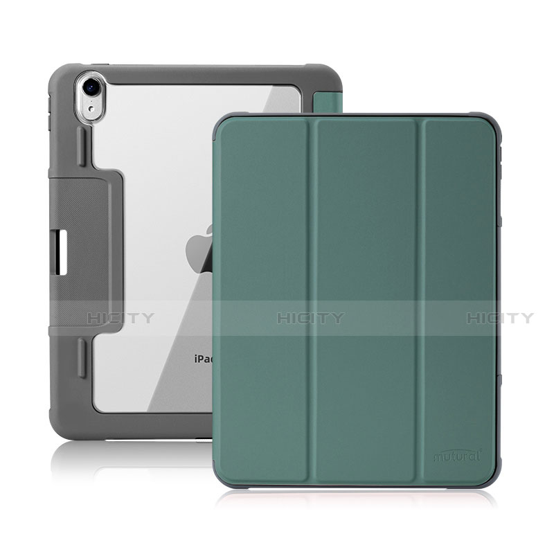 Custodia Portafoglio In Pelle Cover con Supporto L02 per Apple iPad Air 4 10.9 (2020)