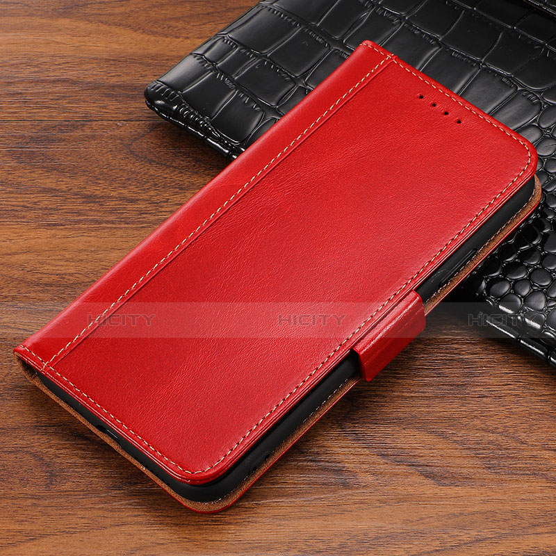 Custodia Portafoglio In Pelle Cover con Supporto L02 per Apple iPhone XR Rosso