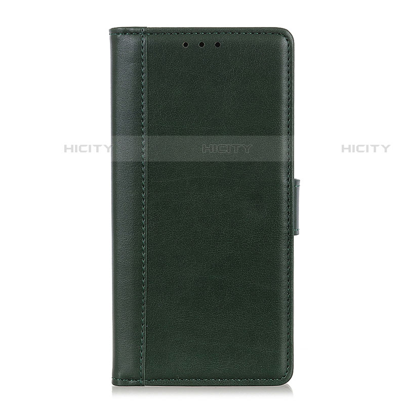 Custodia Portafoglio In Pelle Cover con Supporto L02 per HTC Desire 19 Plus Verde