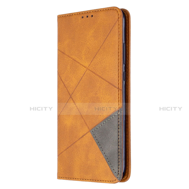 Custodia Portafoglio In Pelle Cover con Supporto L02 per Huawei Honor 9C Arancione