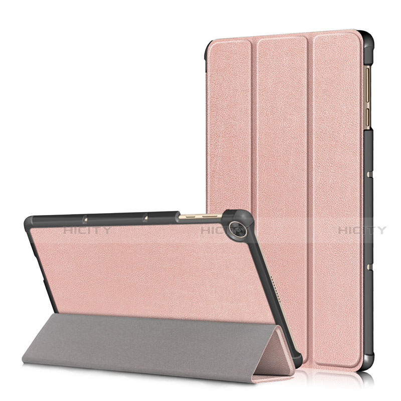 Custodia Portafoglio In Pelle Cover con Supporto L02 per Huawei MatePad T 10s 10.1 Oro Rosa