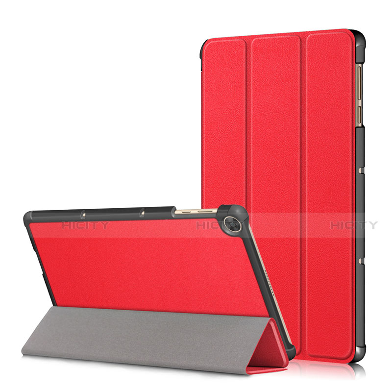 Custodia Portafoglio In Pelle Cover con Supporto L02 per Huawei MatePad T 10s 10.1 Rosso