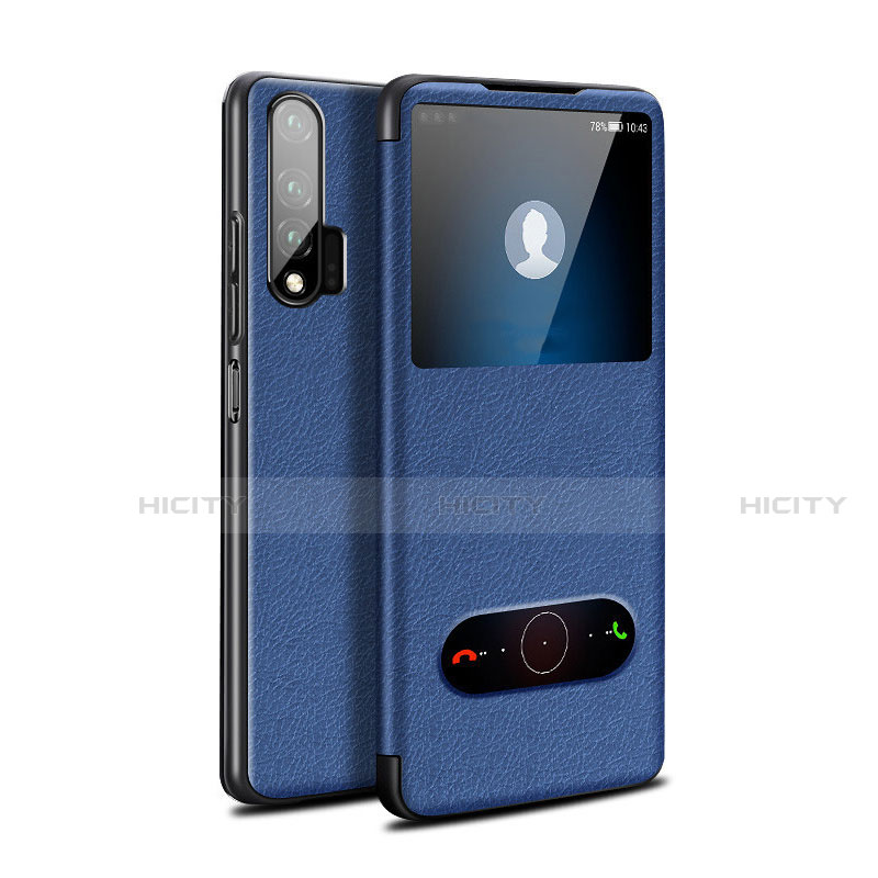 Custodia Portafoglio In Pelle Cover con Supporto L02 per Huawei Nova 6