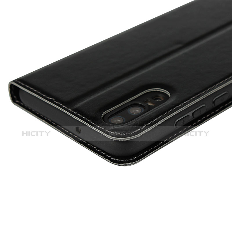 Custodia Portafoglio In Pelle Cover con Supporto L02 per Huawei P20