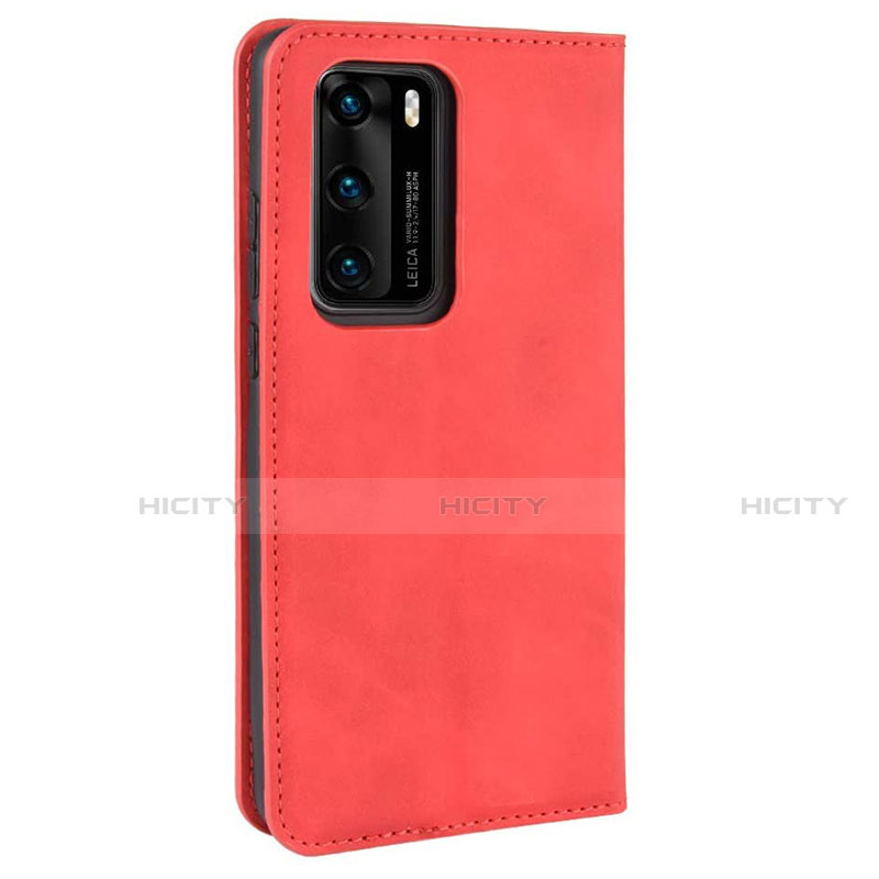 Custodia Portafoglio In Pelle Cover con Supporto L02 per Huawei P40