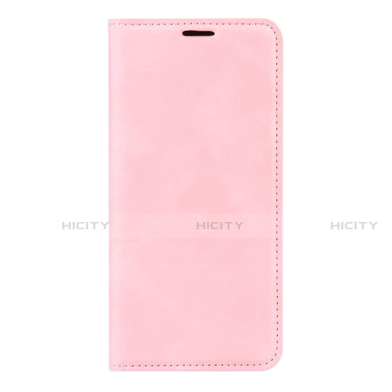 Custodia Portafoglio In Pelle Cover con Supporto L02 per Huawei P40 Pro Rosa