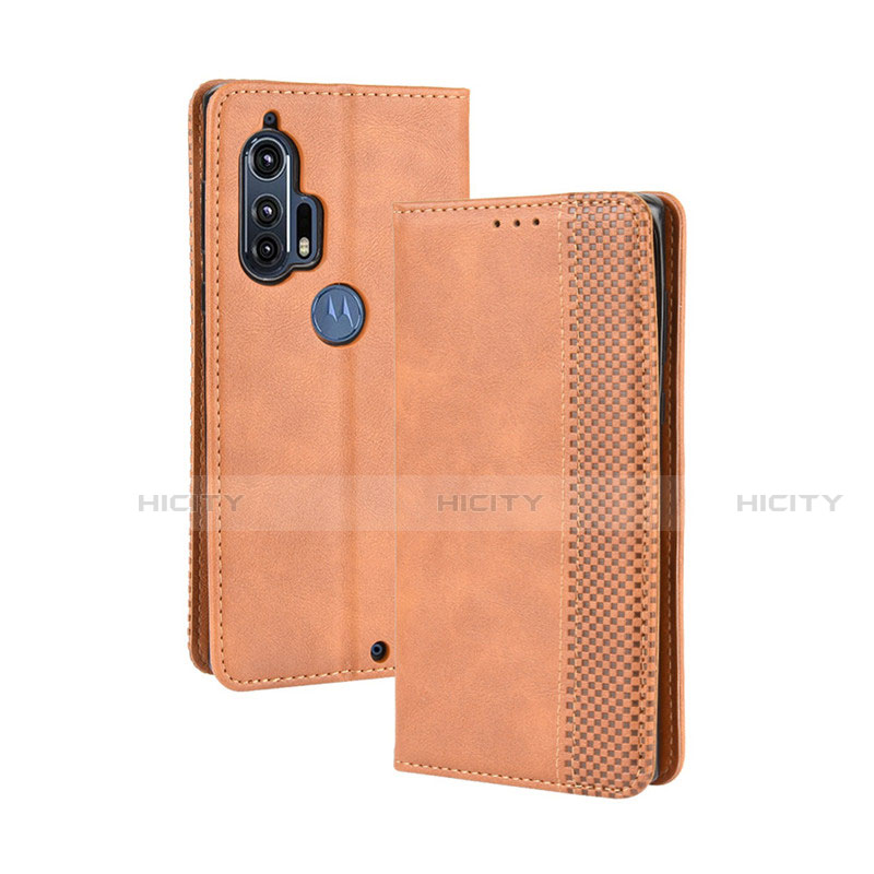 Custodia Portafoglio In Pelle Cover con Supporto L02 per Motorola Moto Edge Plus