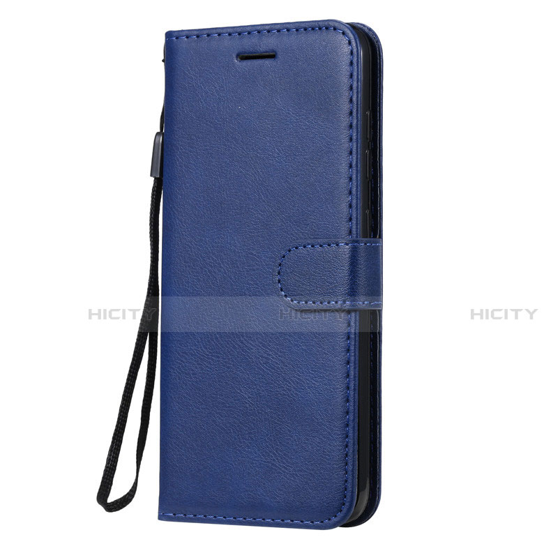 Custodia Portafoglio In Pelle Cover con Supporto L02 per Nokia 7.2 Blu